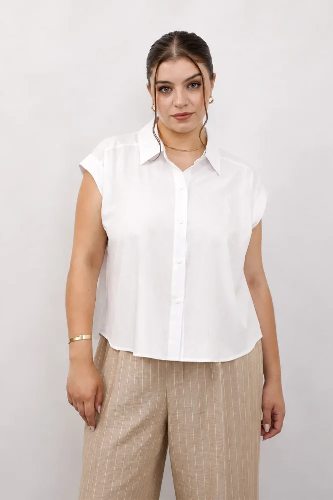 4102 Camisa Sin Mangas Sisa Anchas